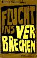 Flucht ins Verbrechen Букинистическое издание Сохранность: Хорошая Издательство: Greifenverlag zu Rudolfstadt, 1976 г Суперобложка, 234 стр инфо 6801s.
